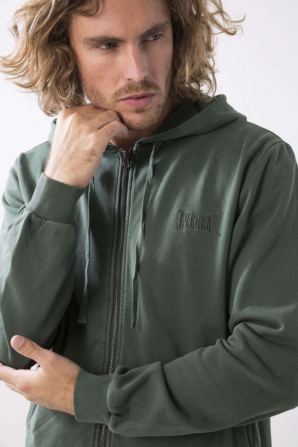FELPA FULL ZIP CON CAPPUCCIO AUTHENTIC STYLE
