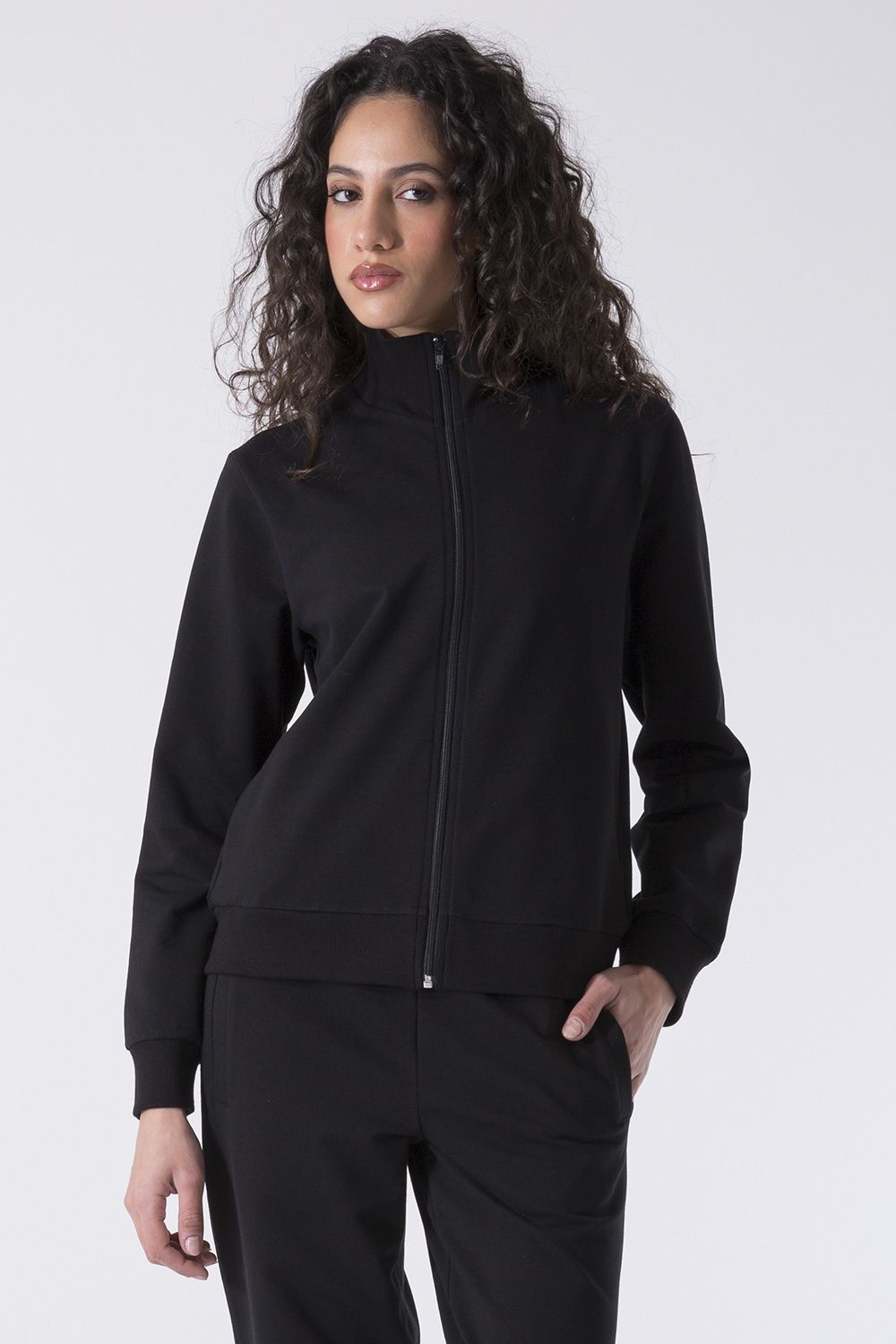 FELPA FULL ZIP MINIMAL BOXING