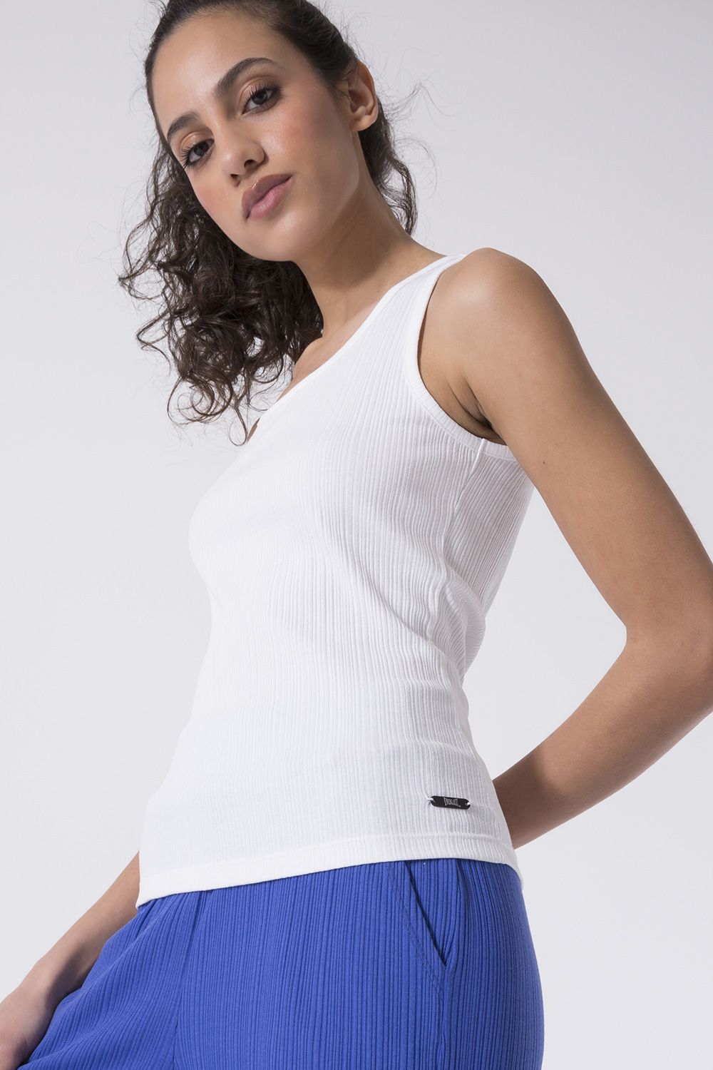 CANOTTA SPORTY ELEGANCE IN COSTINA STRETCH